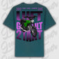 T-Shirt S51 Oversized T-Shirt ( Back Print ) Glazed-Green