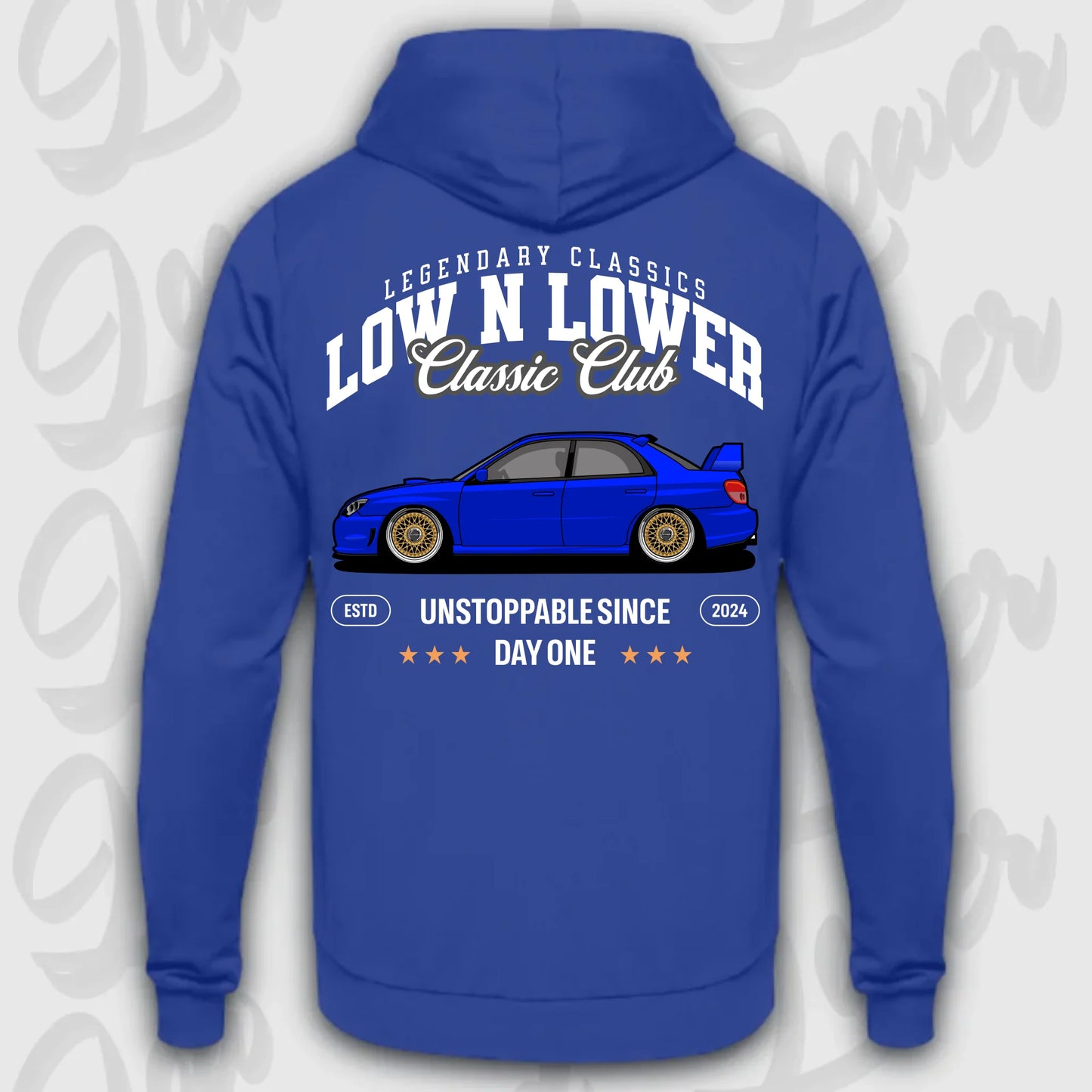 Mockup Stand hoodie teeinblue - shirt 5