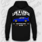 Mockup Stand hoodie teeinblue -      