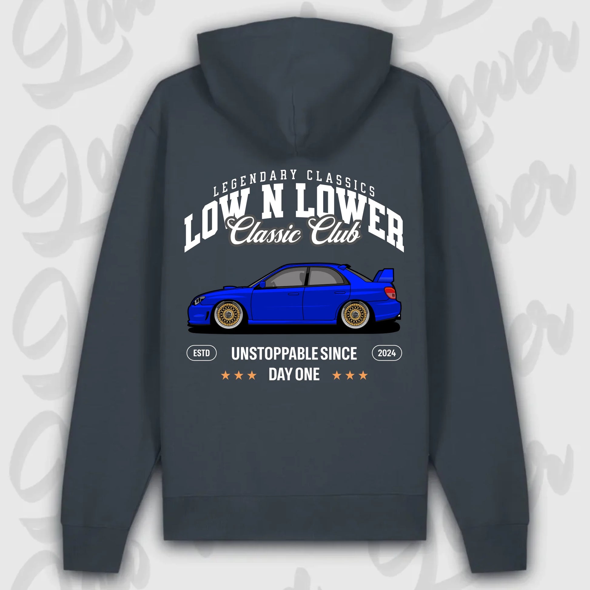 Mockup Premium Hoodie teeinblue - shirt Over 1