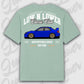 T-Shirt WRX 2. Gen - personalisiert Oversized T-Shirt ( Back Print ) Aloe