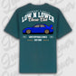 T-Shirt WRX 2. Gen - personalisiert Oversized T-Shirt ( Back Print ) Glazed-Green