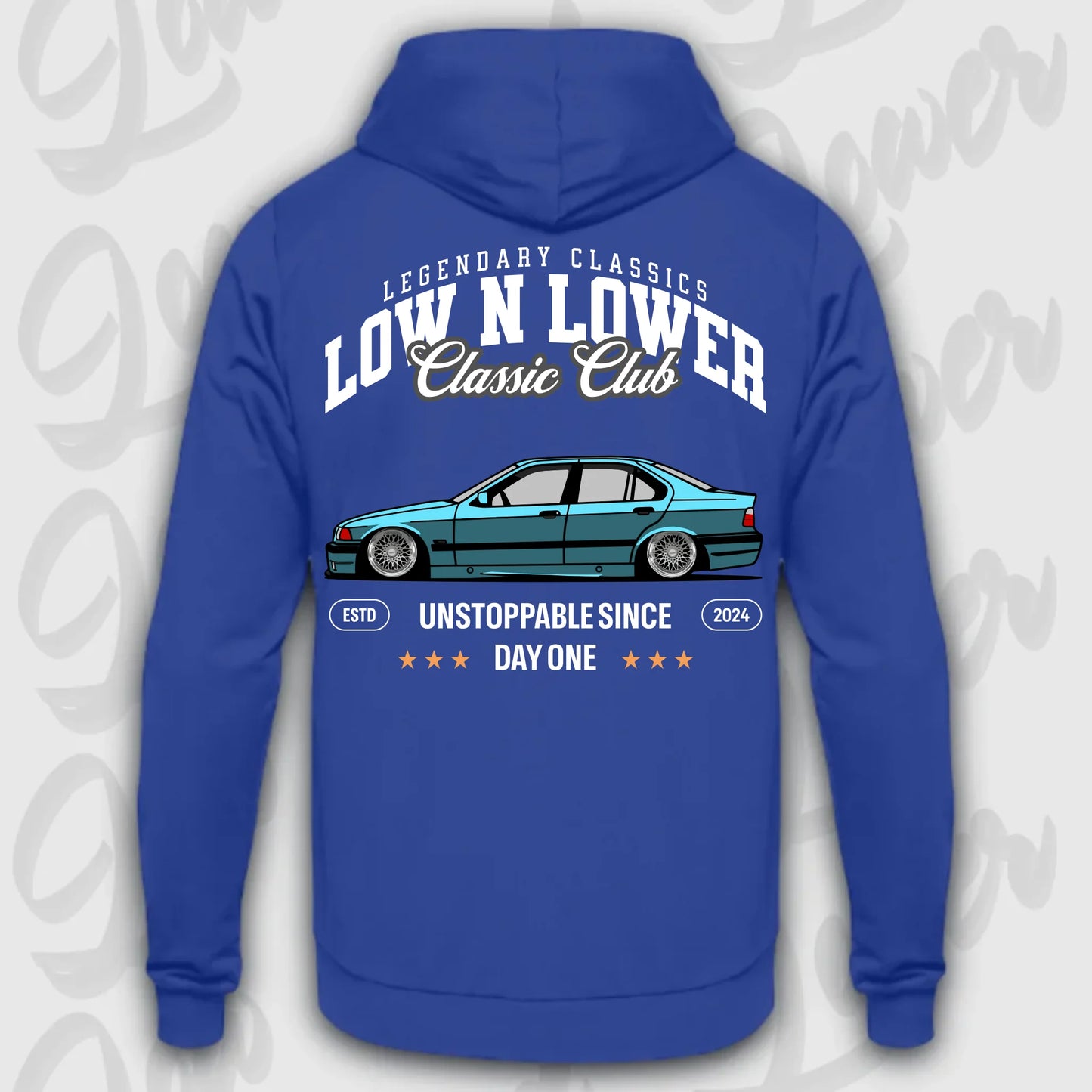 Hoodie E 36 - personalisierbar Standard Hoodie Royal-Blue