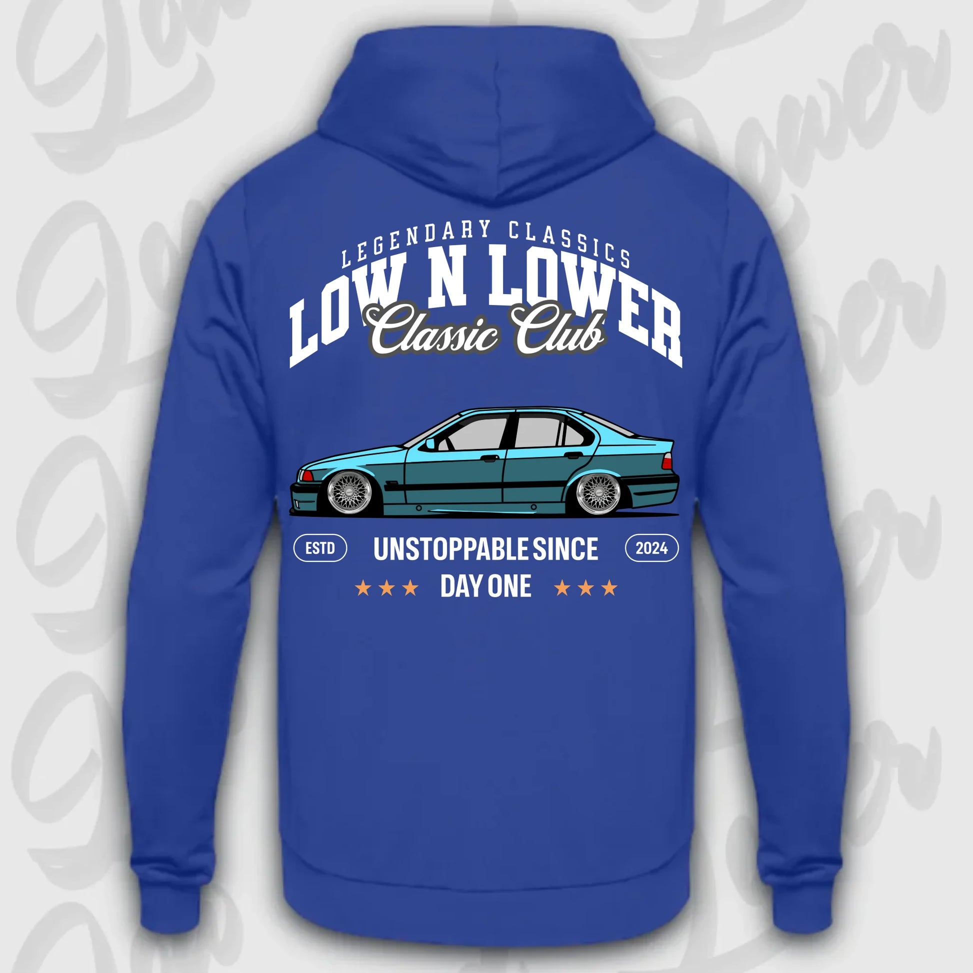 Hoodie E 36 - personalisierbar Standard Hoodie Royal-Blue