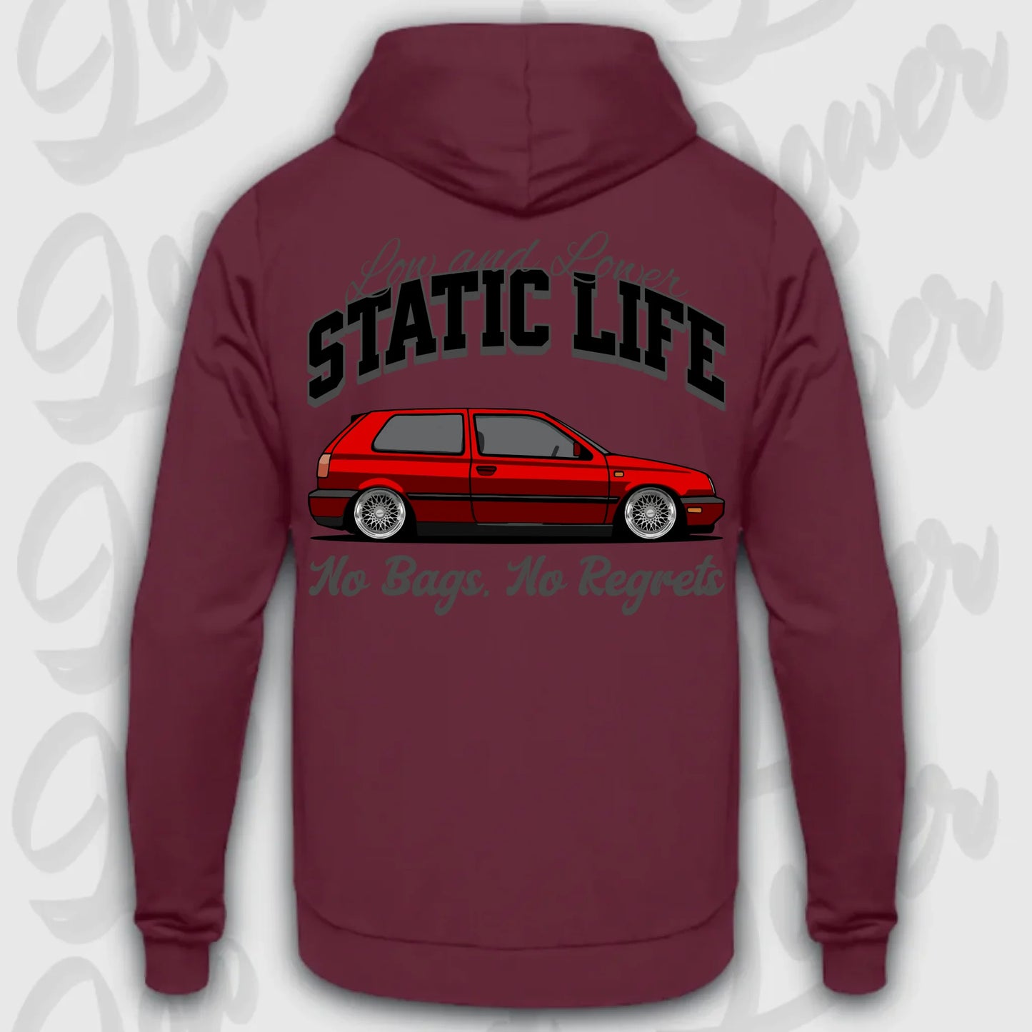 Hoodie MK3/ MK3 Variant - personalisierbar Standard Hoodie Burgundy