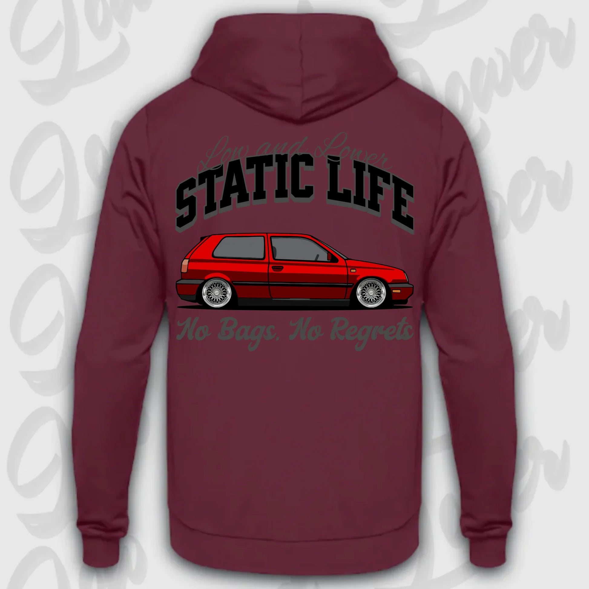 Hoodie MK3/ MK3 Variant - personalisierbar Standard Hoodie Burgundy