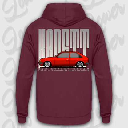 Hoodie Kadett D - personalisierbar Standard Hoodie Burgundy