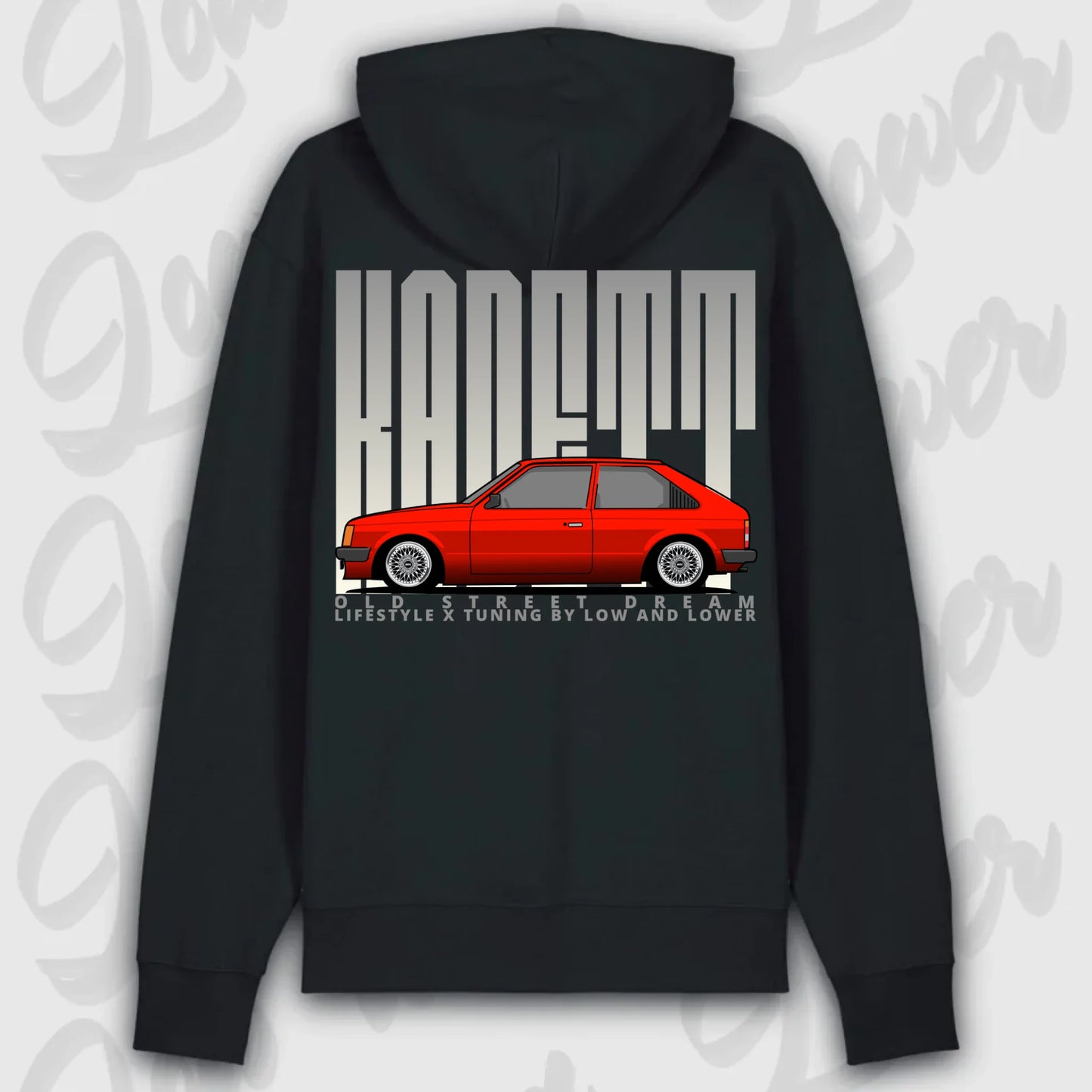 Hoodie Kadett D - personalisierbar Premium Hoodie Black