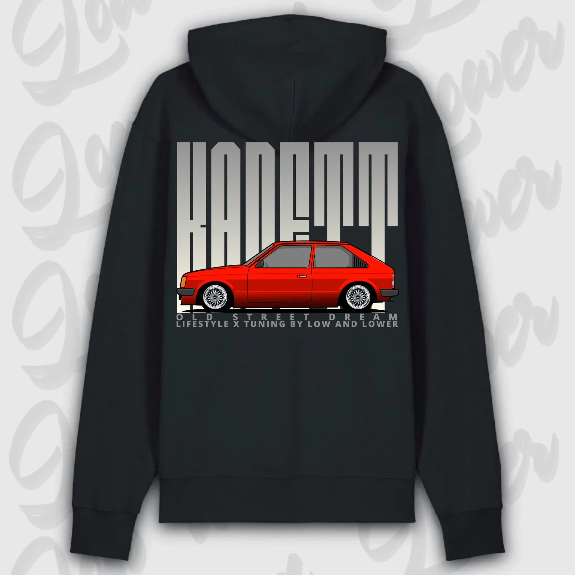 Hoodie Kadett D - personalisierbar Premium Hoodie Black