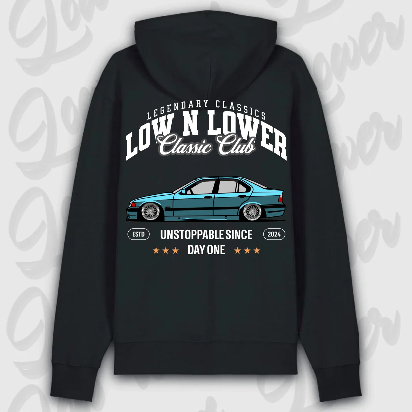 Hoodie E 36 - personalisierbar Premium Hoodie Black