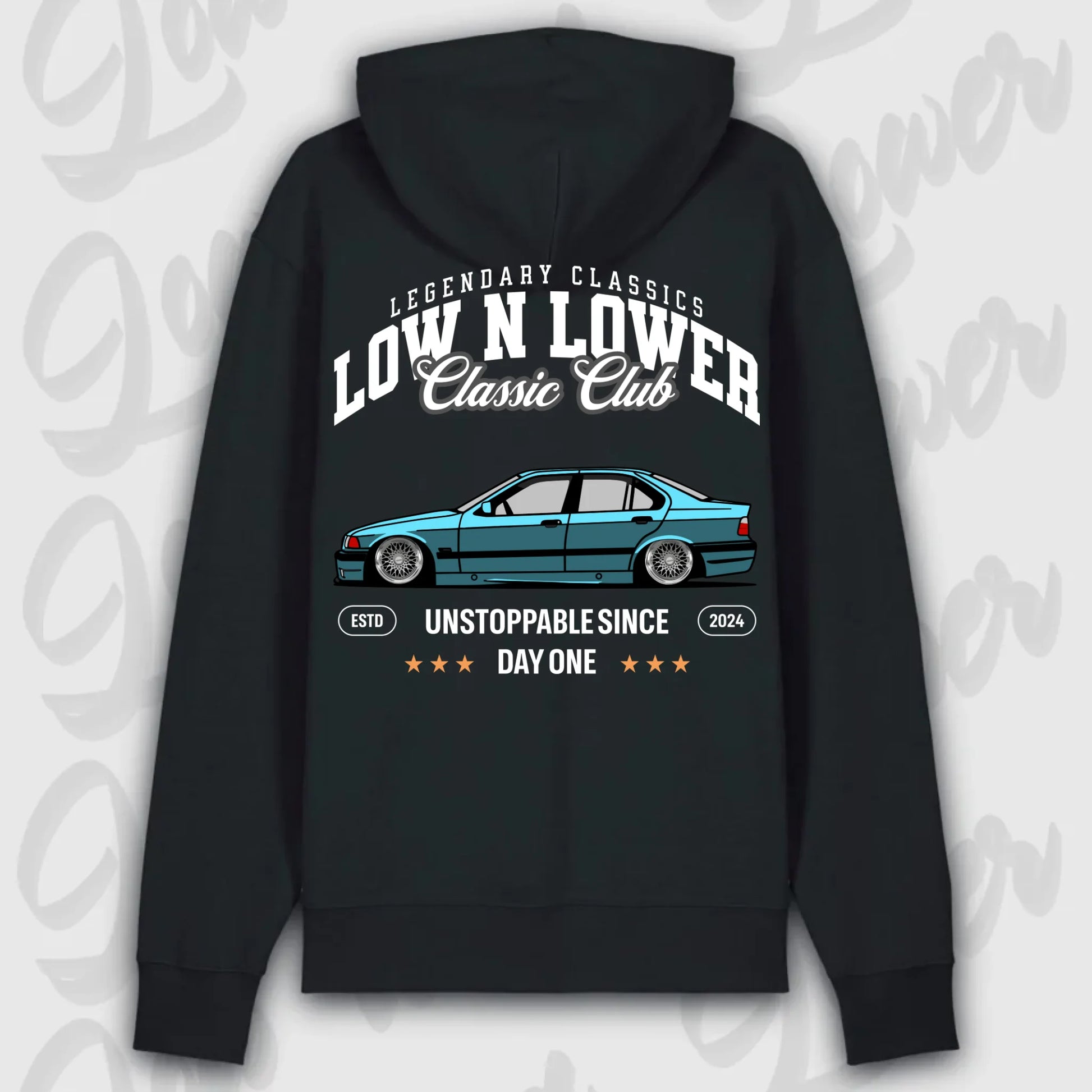 Hoodie E 36 - personalisierbar Premium Hoodie Black