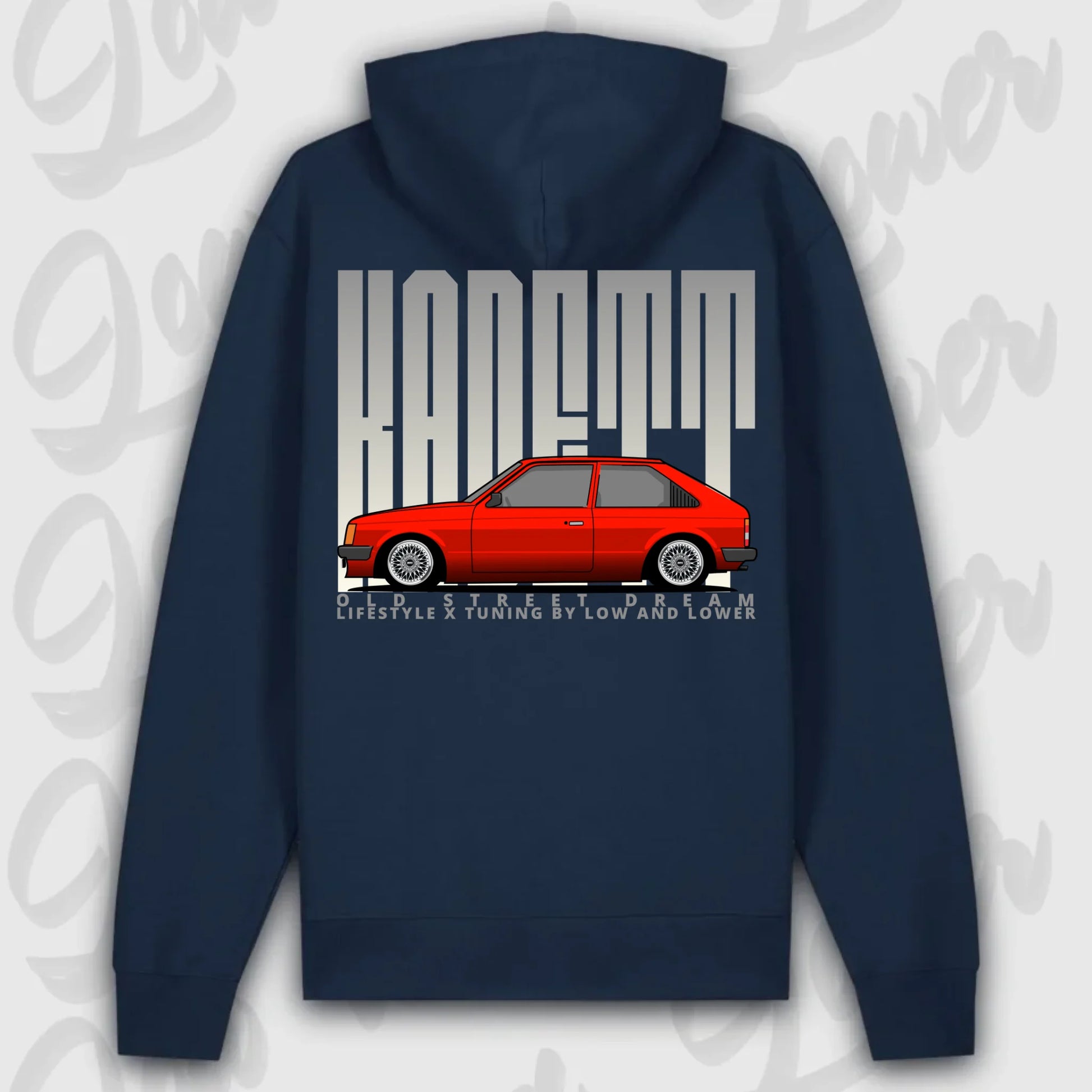 Hoodie Kadett D - personalisierbar Premium Hoodie French-Navy