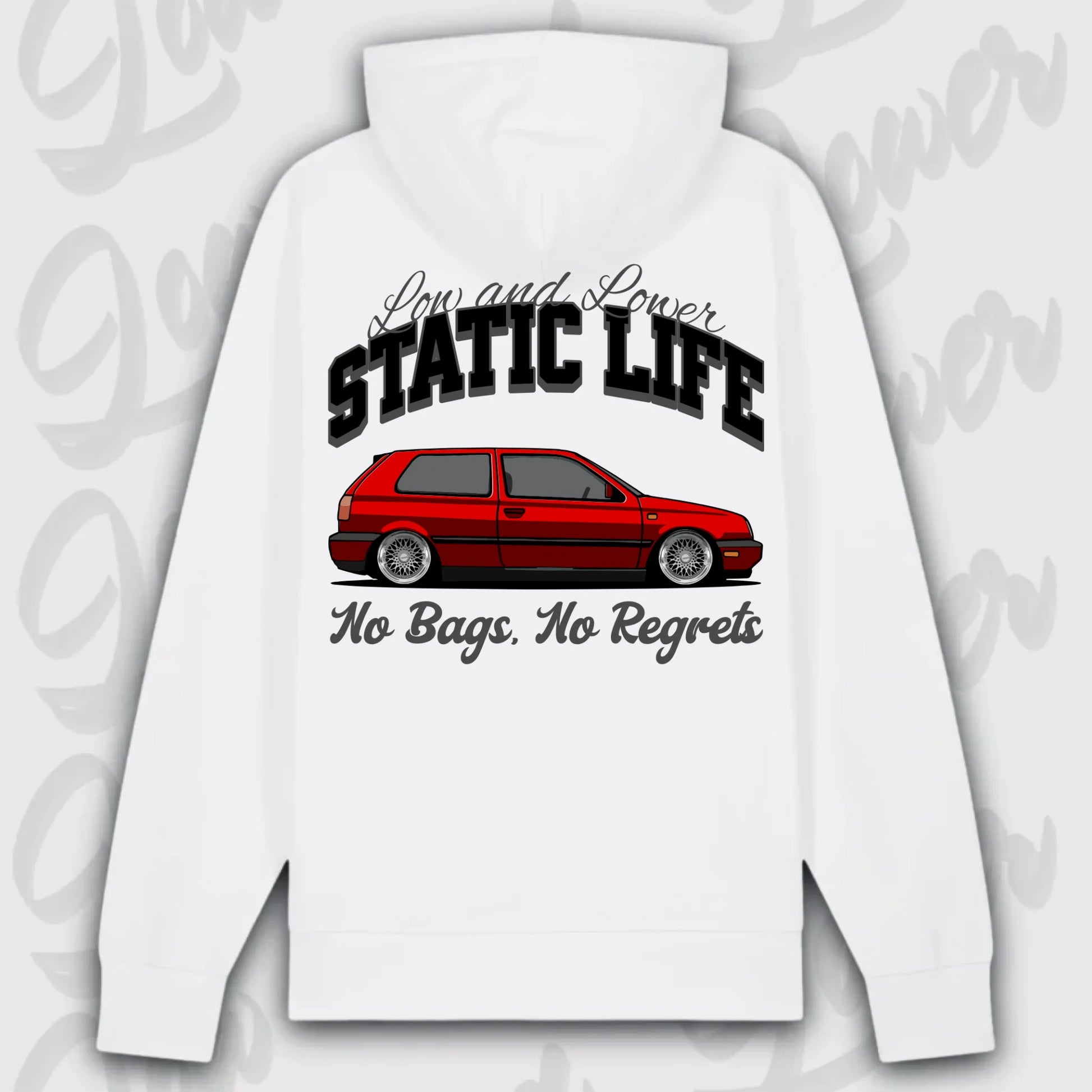 Hoodie MK3/ MK3 Variant - personalisierbar Premium Hoodie White
