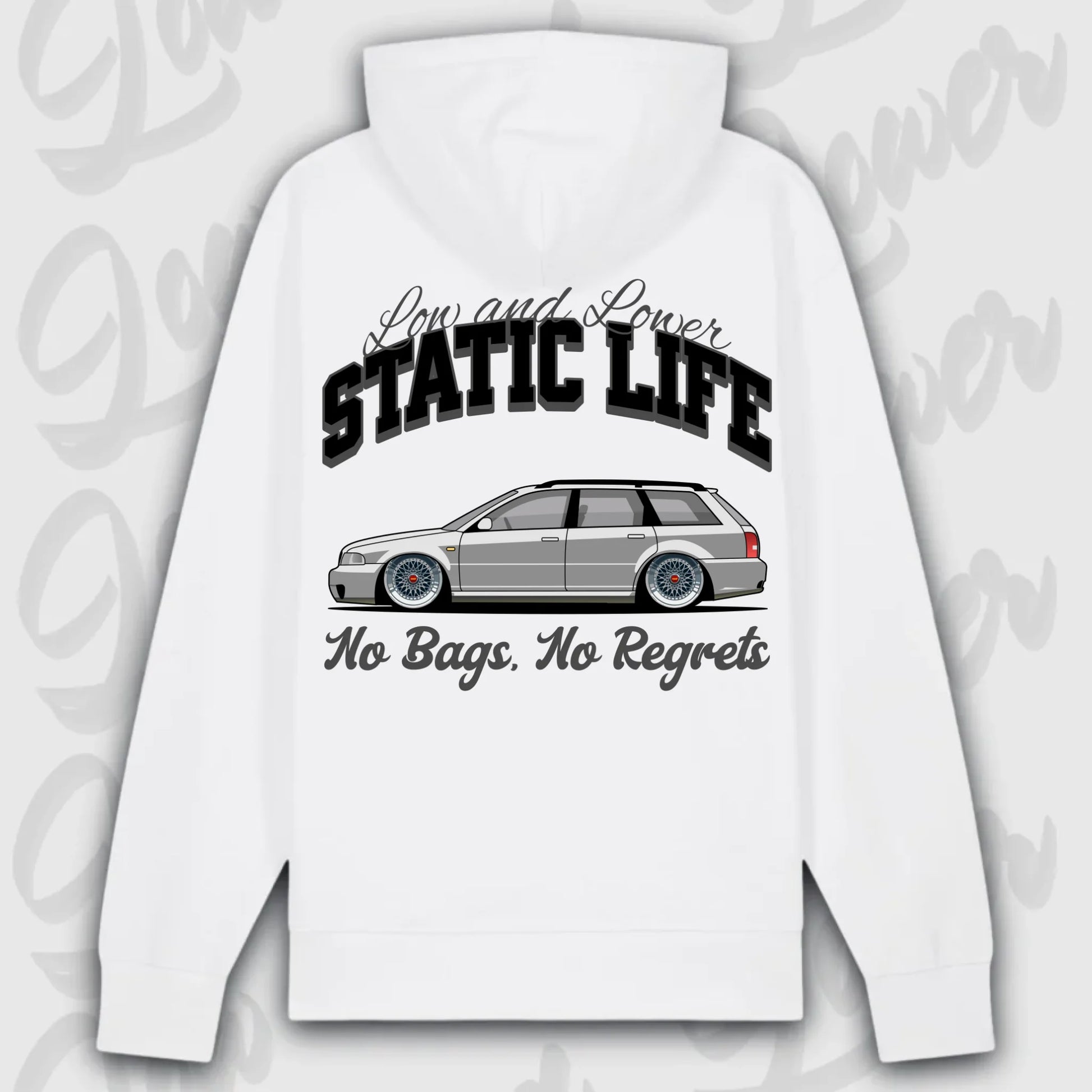 Hoodie B5 - personalisierbar Premium Hoodie White