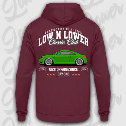 Hoodie TT - personalisierbar Standard Hoodie Burgundy