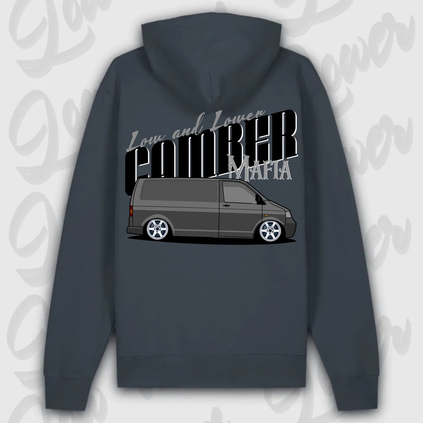 Hoodie Transporter - personalisierbar Premium Hoodie India-Ink-Grey