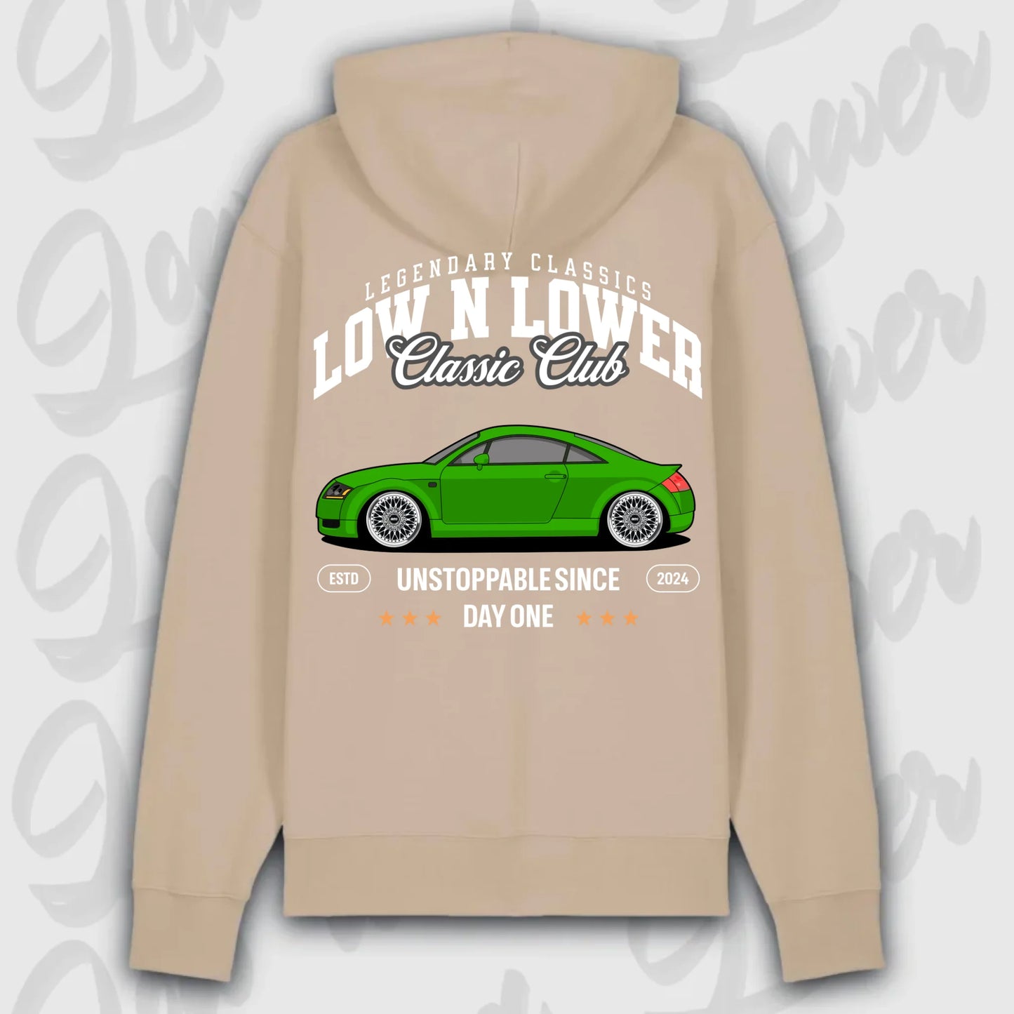 Hoodie TT - personalisierbar Premium Hoodie Desert-Dust