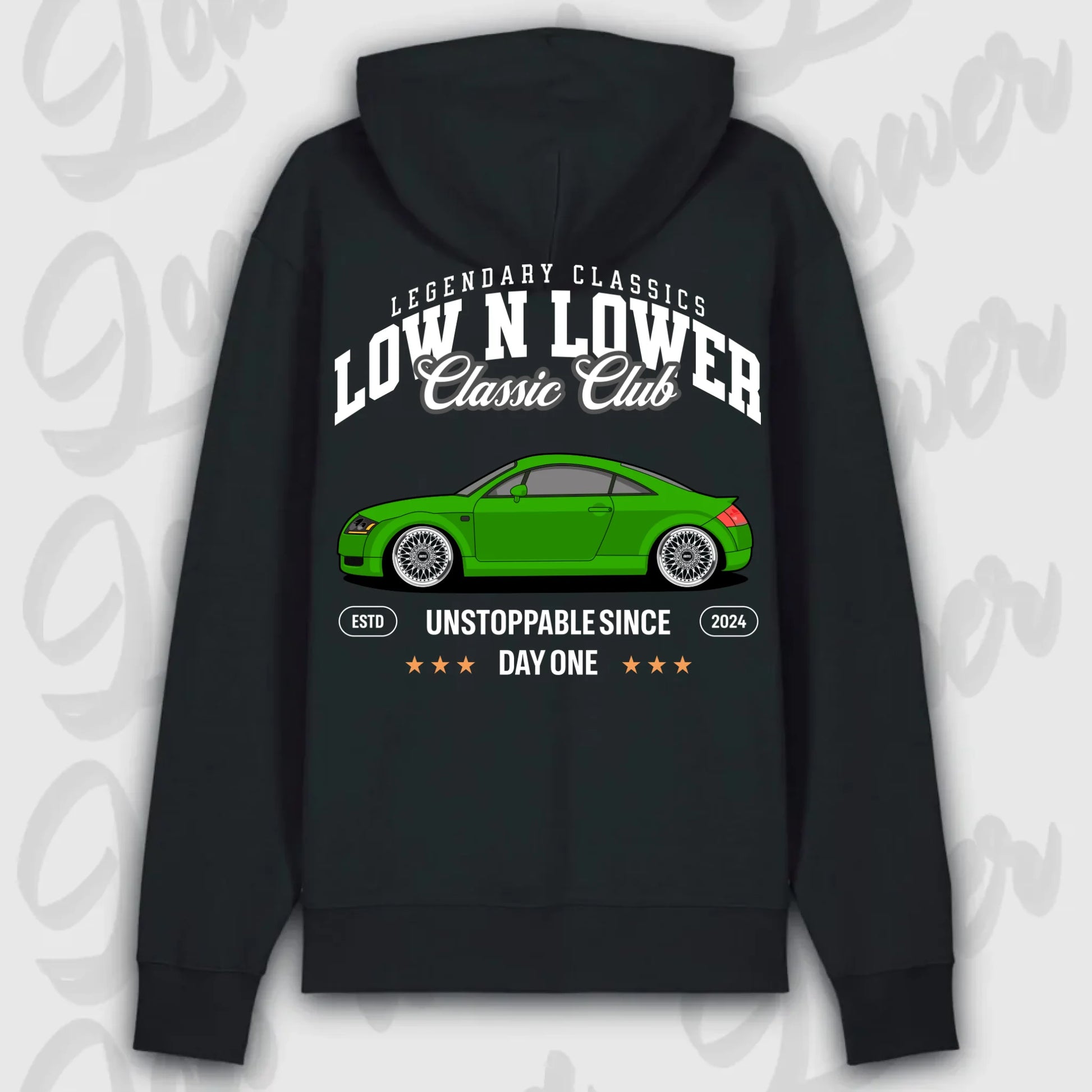 Hoodie TT - personalisierbar Premium Hoodie Black