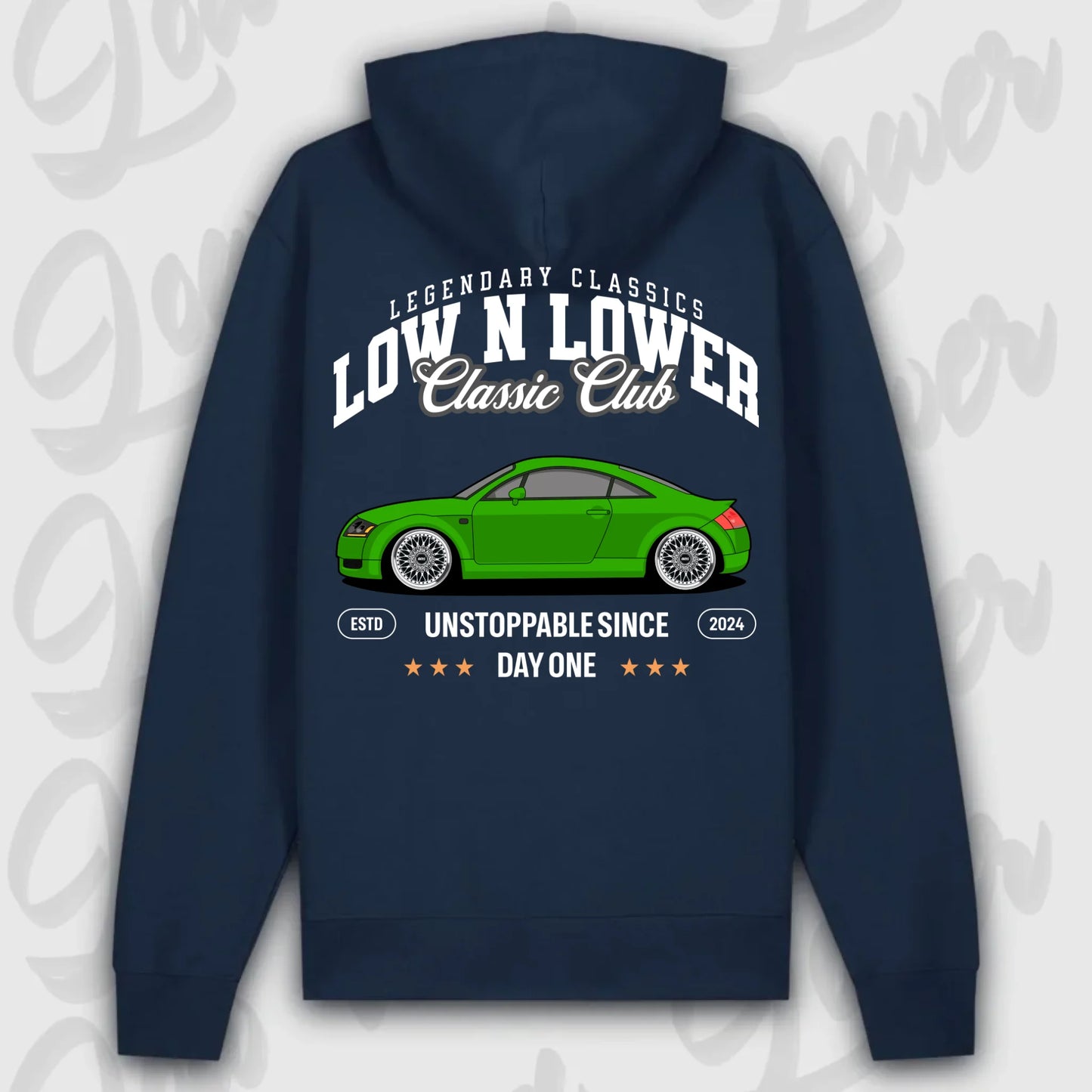Hoodie TT - personalisierbar Premium Hoodie French-Navy