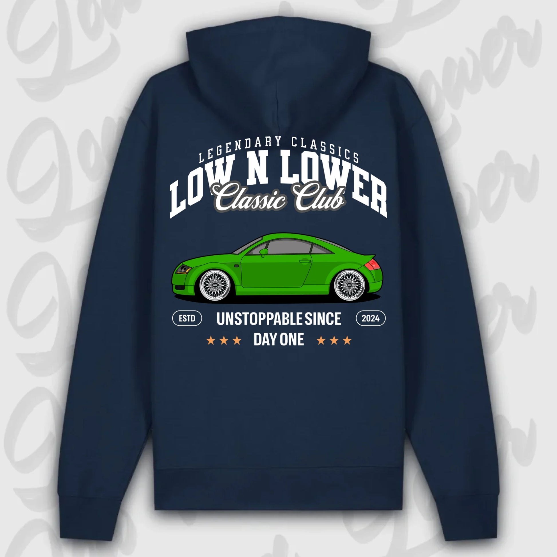 Hoodie TT - personalisierbar Premium Hoodie French-Navy