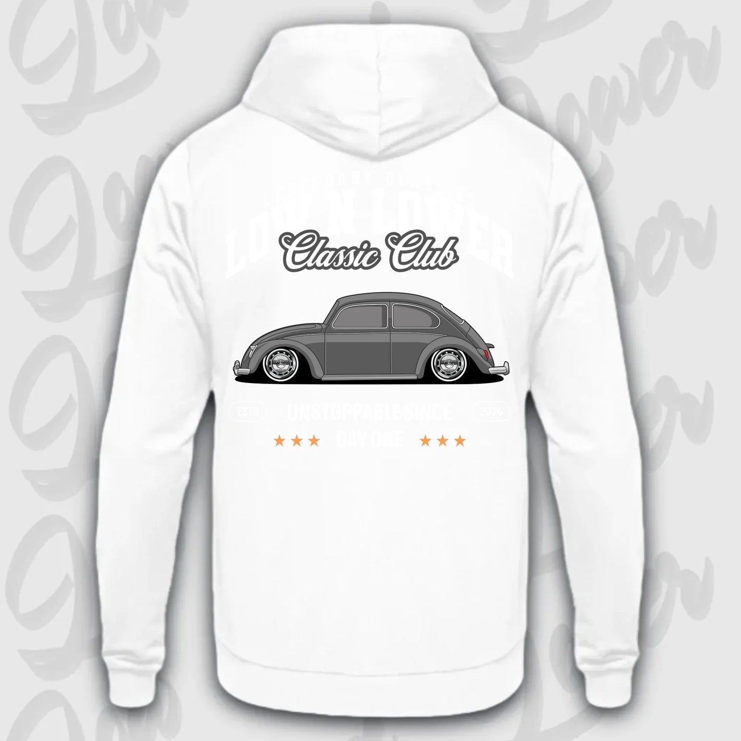 Hoodie Käfer - personalisierbar Standard Hoodie Arctic-White