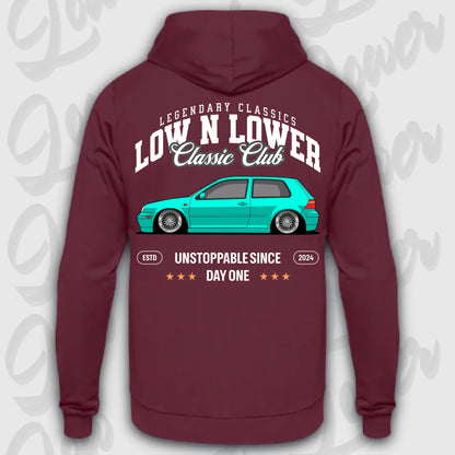 Hoodie MK 4 - personalisierbar Standard Hoodie Burgundy