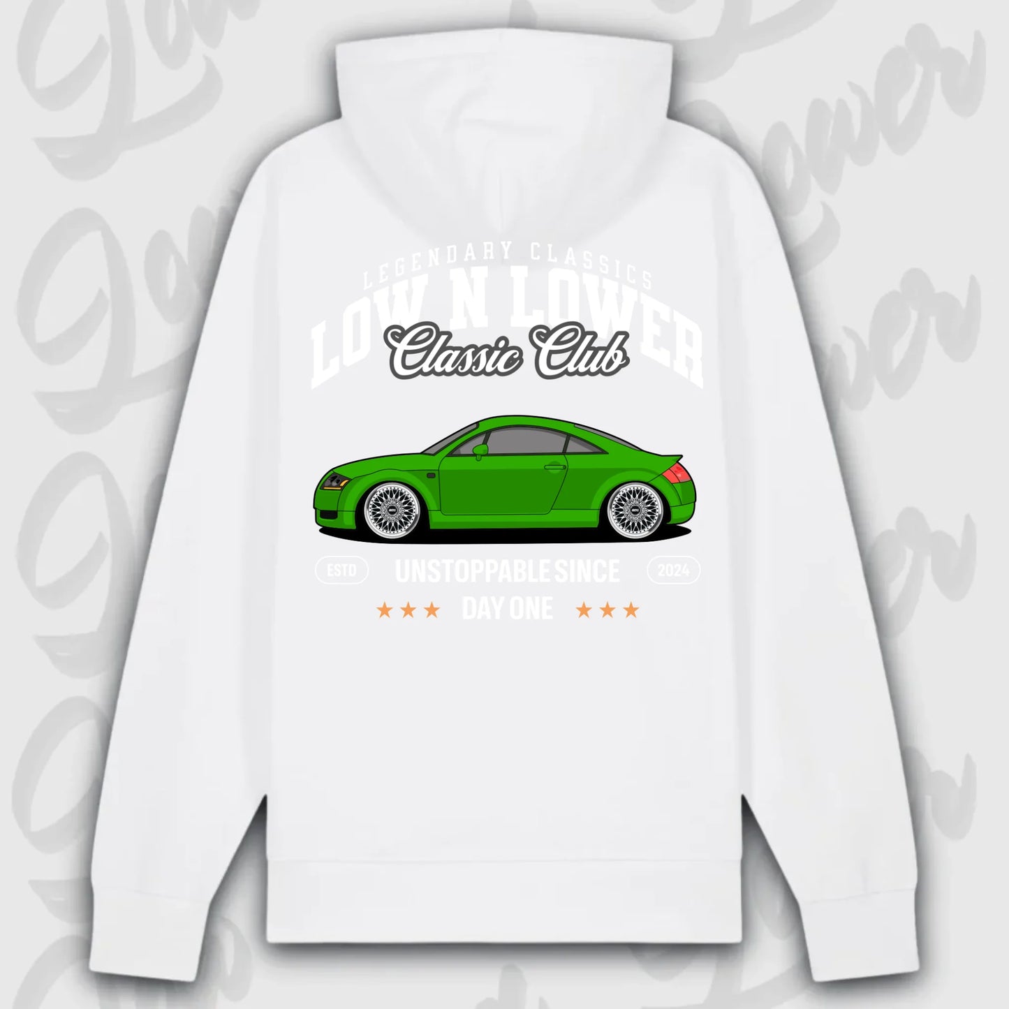 Hoodie TT - personalisierbar Premium Hoodie White