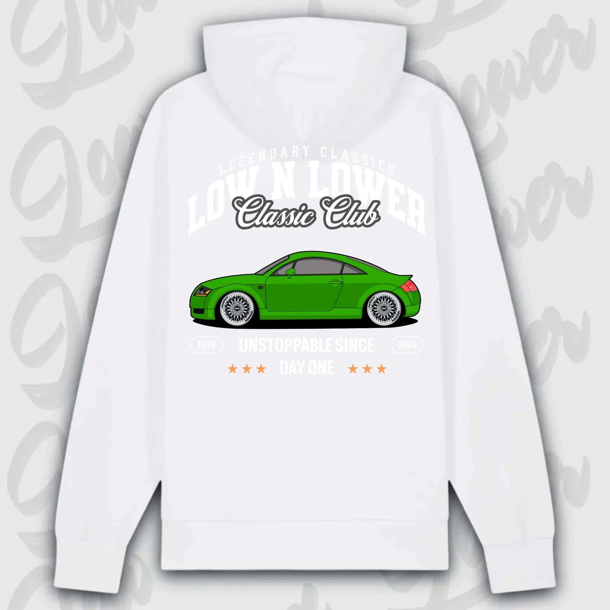 Hoodie TT - personalisierbar Premium Hoodie White