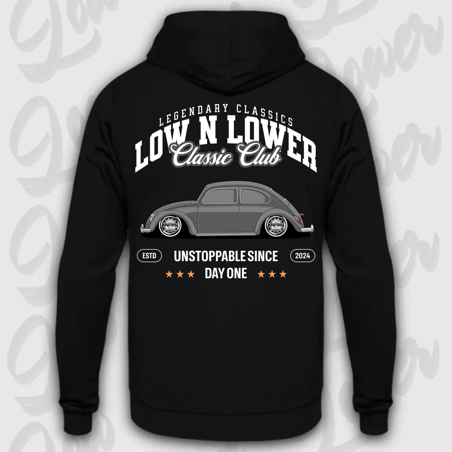 Hoodie Käfer - personalisierbar Standard Hoodie Deep-Black