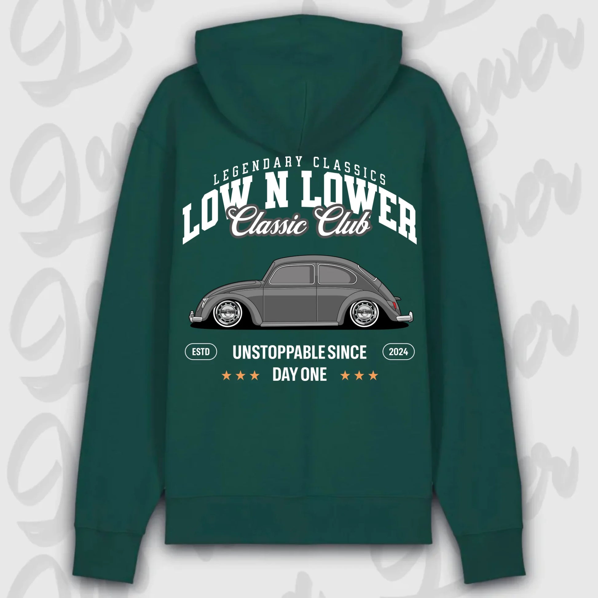Hoodie Käfer - personalisierbar Premium Hoodie Glazed-Green