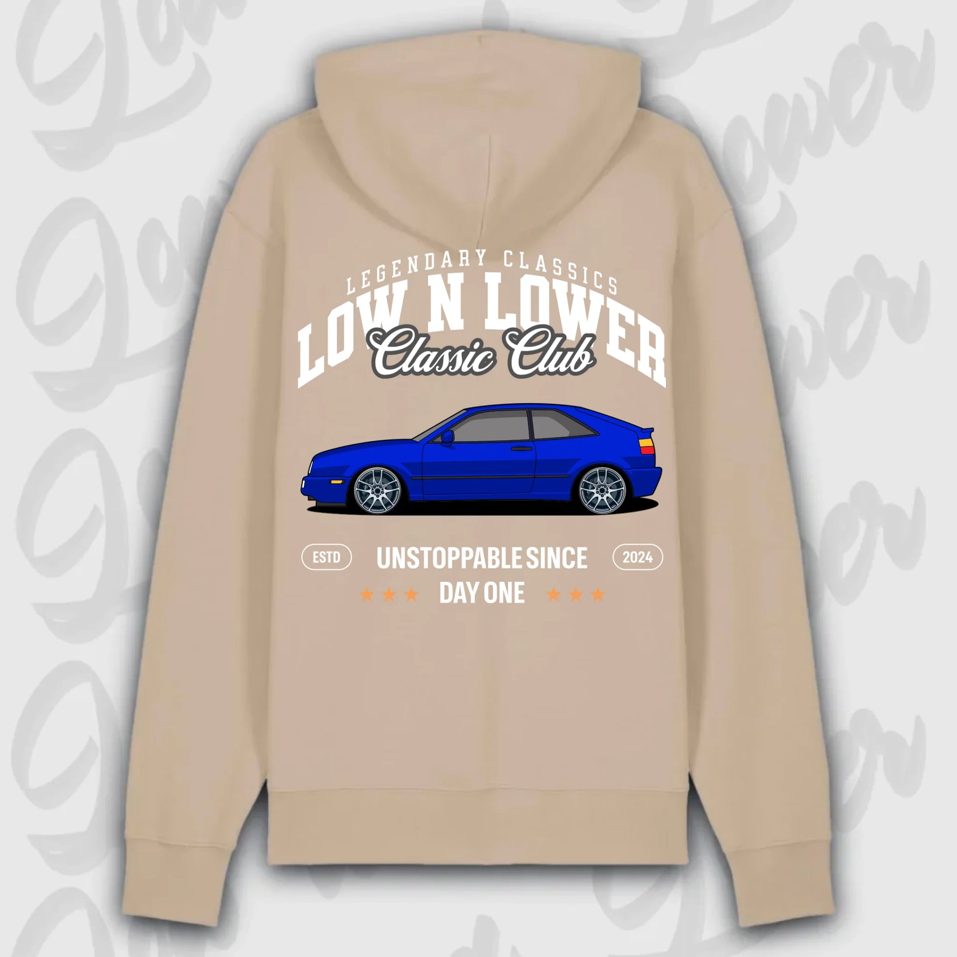 Hoodie Corrado - personalisierbar Premium Hoodie Desert-Dust