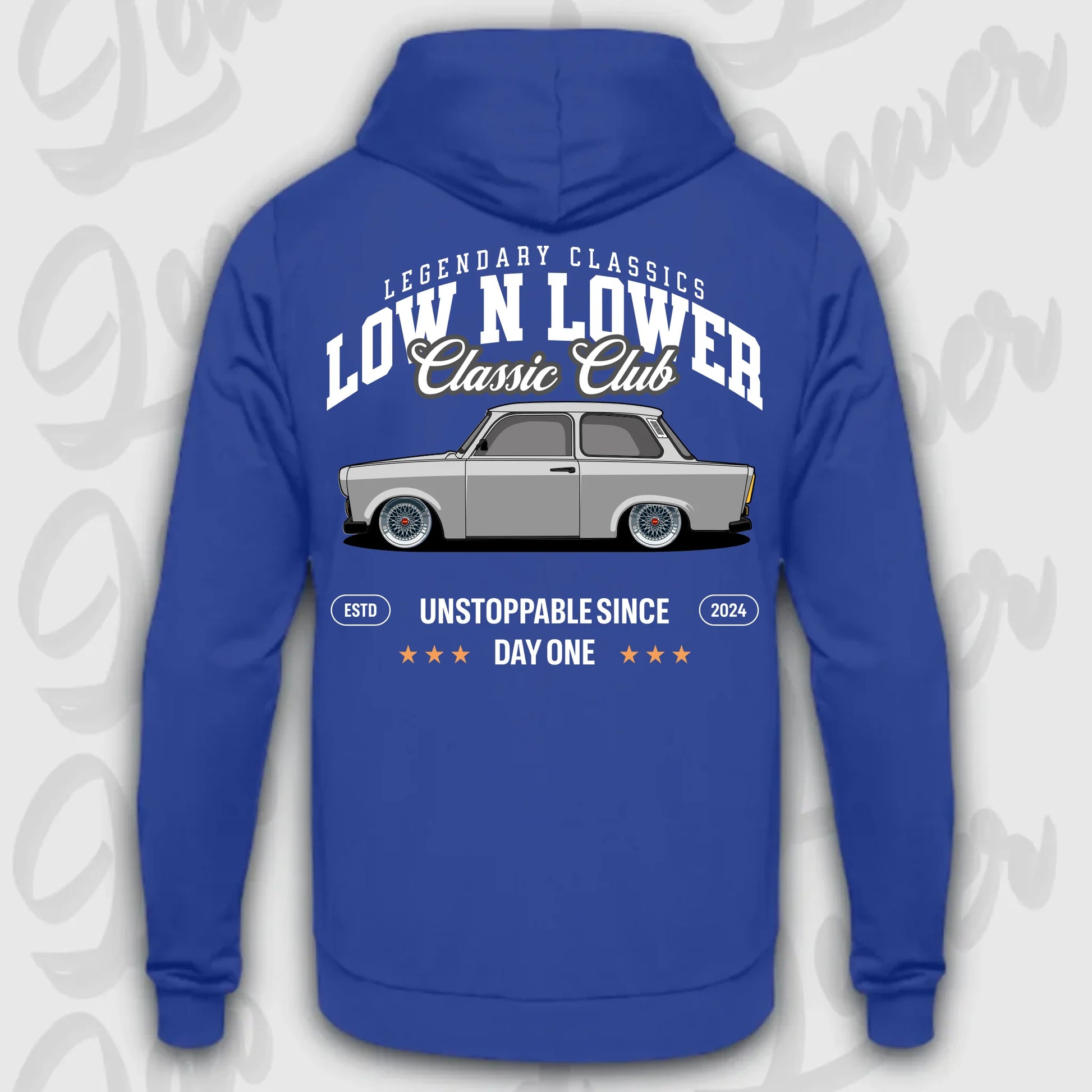 Hoodie Trabant - personalisierbar Standard Hoodie Royal-Blue