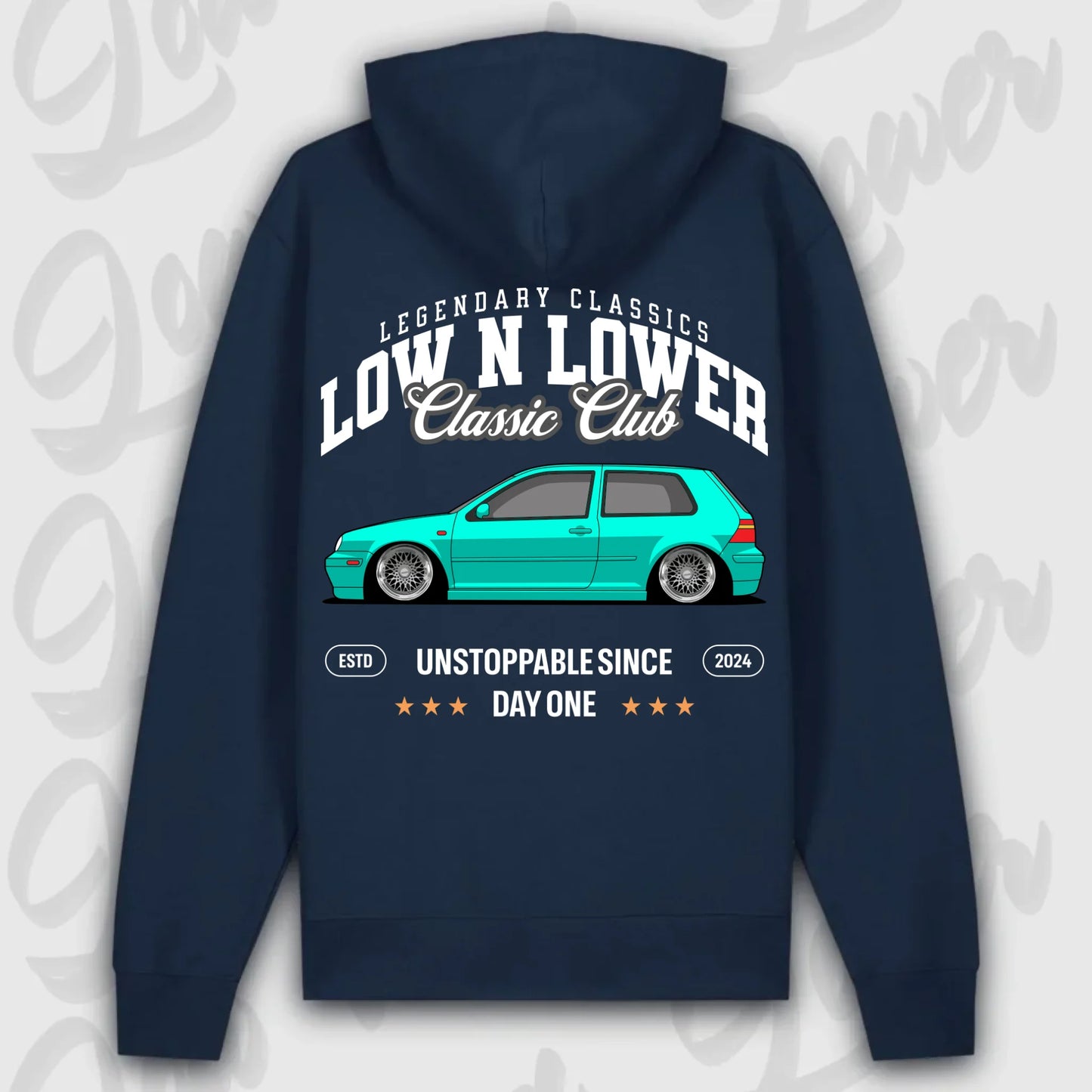 Hoodie MK 4 - personalisierbar Premium Hoodie French-Navy