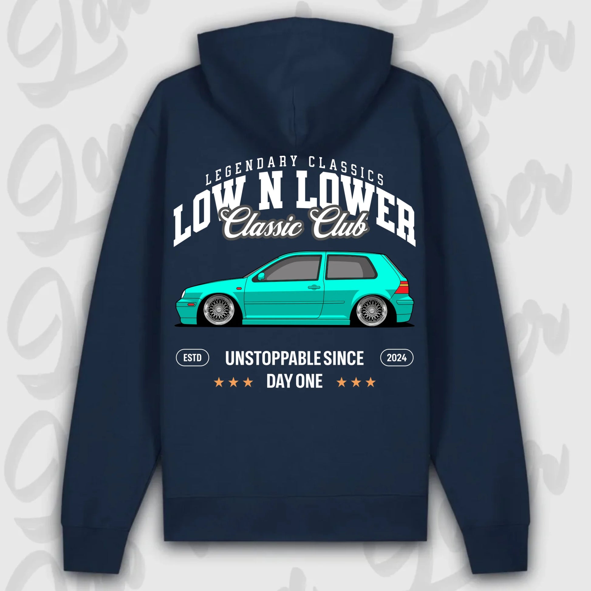 Hoodie MK 4 - personalisierbar Premium Hoodie French-Navy