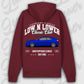 Hoodie Corrado - personalisierbar Premium Hoodie Burgundy