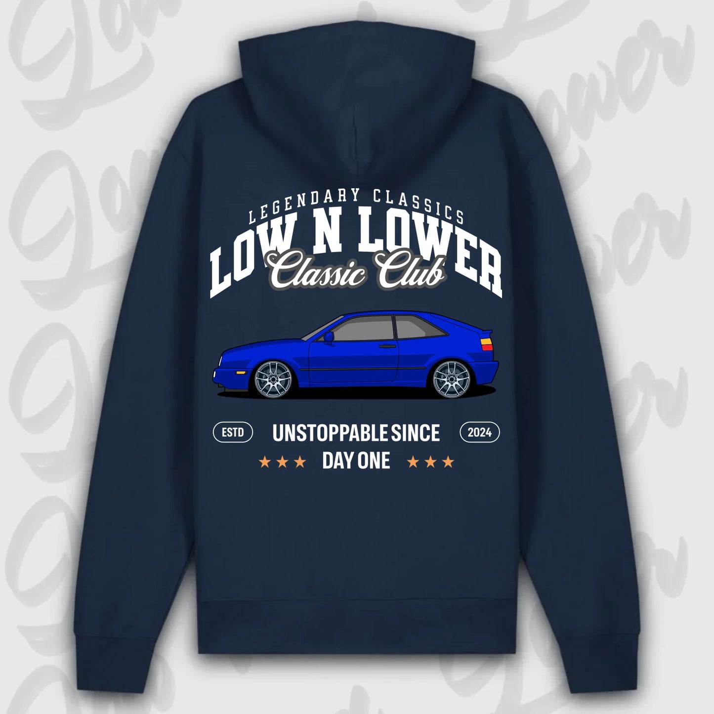 Hoodie Corrado - personalisierbar Premium Hoodie French-Navy