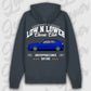 Hoodie Corrado - personalisierbar Premium Hoodie India-Ink-Grey