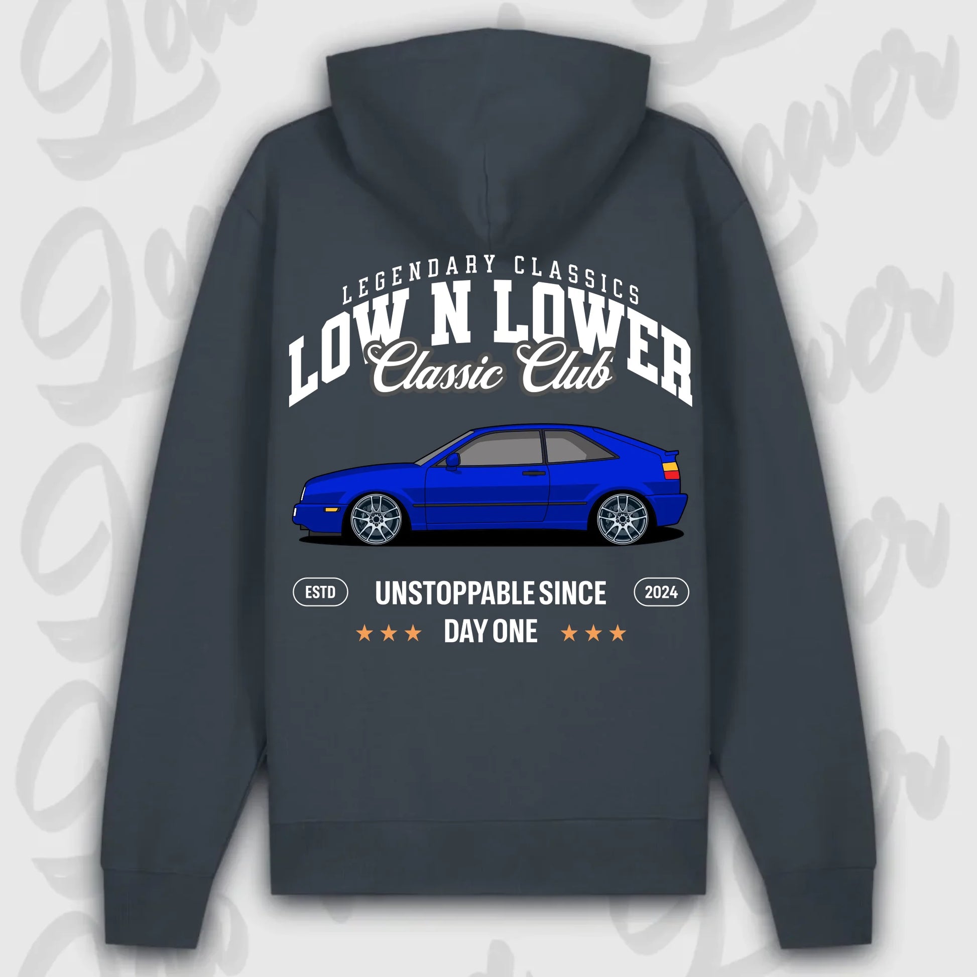Mockup Premium Hoodie teeinblue - shirt Over 1
