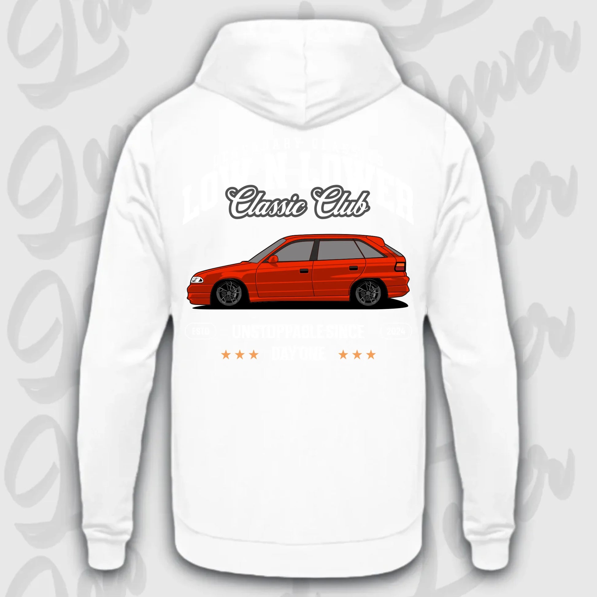 Hoodie Astra F - personalisierbar Standard Hoodie Arctic-White