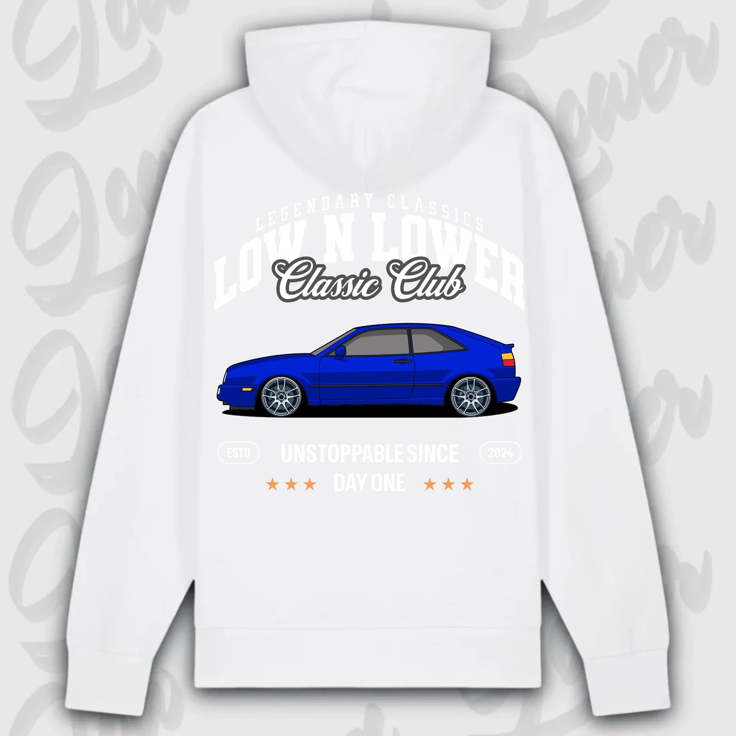 Hoodie Corrado - personalisierbar Premium Hoodie White