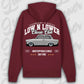 Hoodie Trabant - personalisierbar Premium Hoodie Burgundy