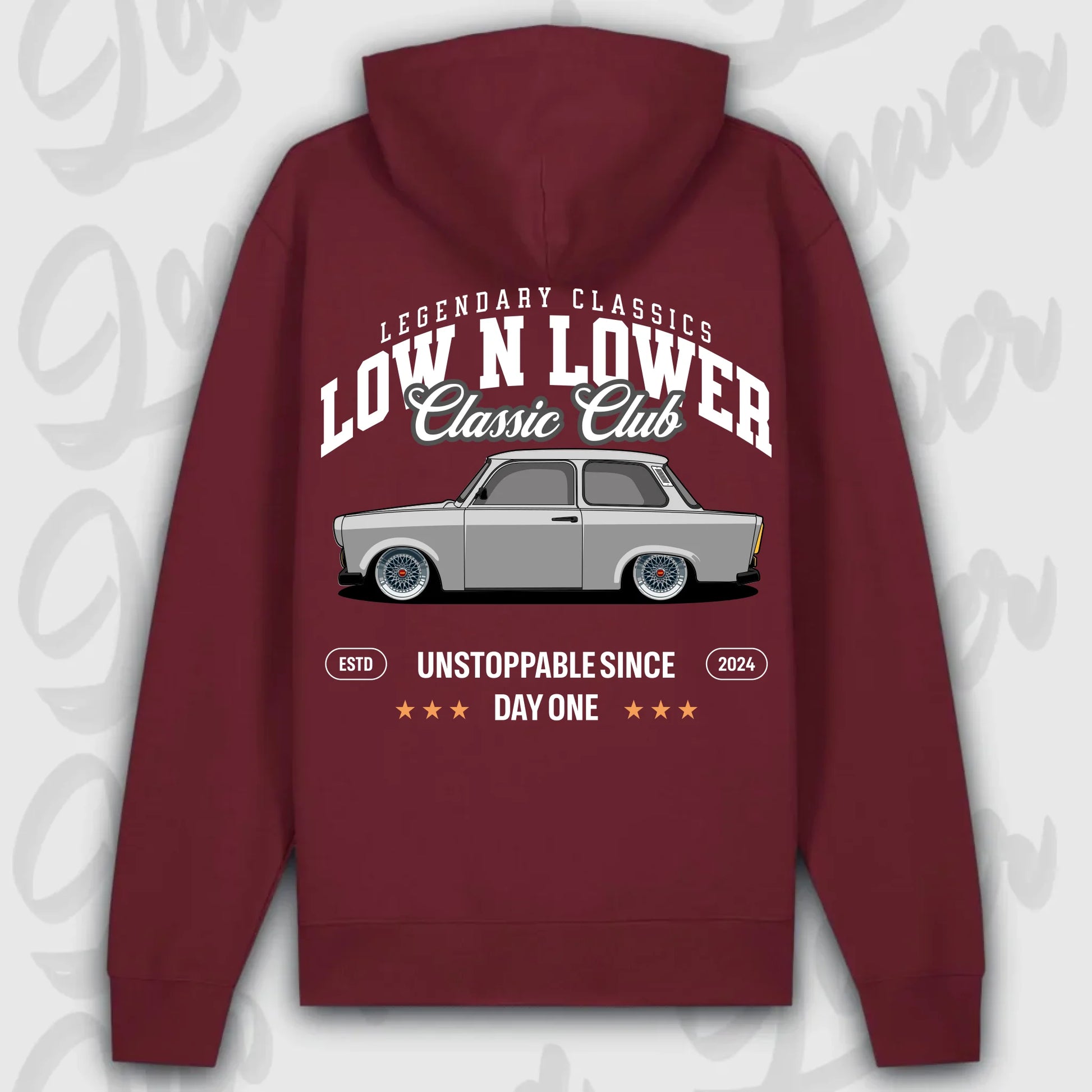 Hoodie Trabant - personalisierbar Premium Hoodie Burgundy