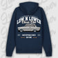Hoodie Trabant - personalisierbar Premium Hoodie French-Navy