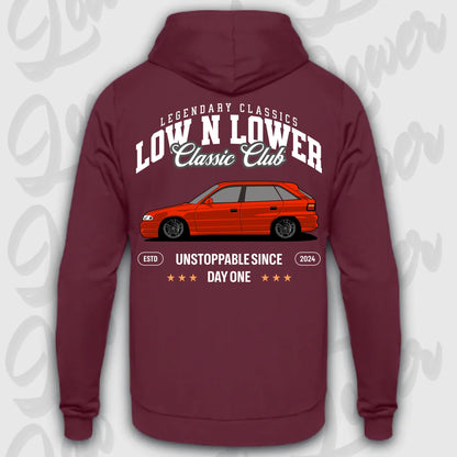 Hoodie Astra F - personalisierbar Standard Hoodie Burgundy