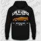 Hoodie Supra Mk4 - personalisierbar Standard Hoodie Deep-Black