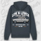 Hoodie Trabant - personalisierbar Premium Hoodie India-Ink-Grey