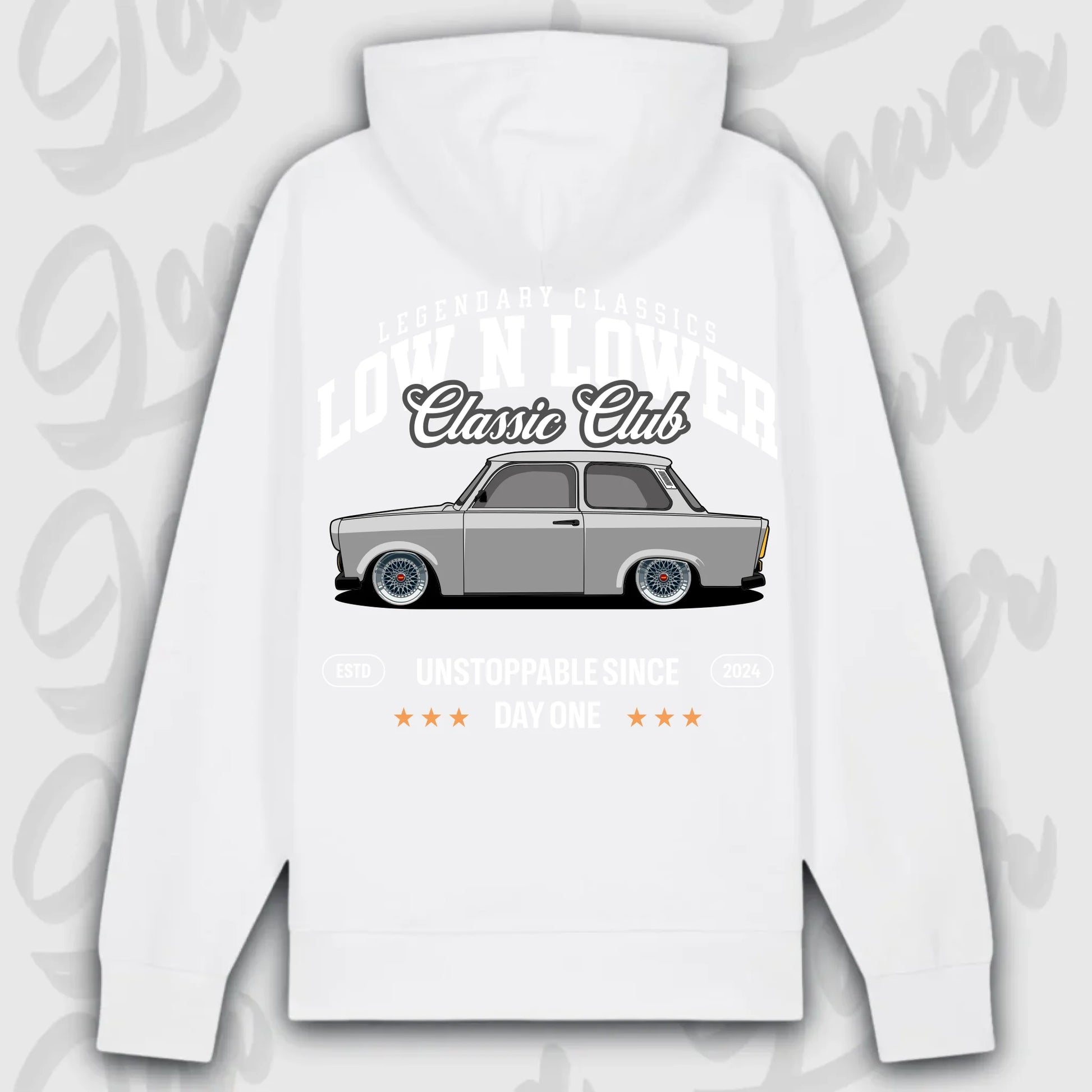 Hoodie Trabant - personalisierbar Premium Hoodie White