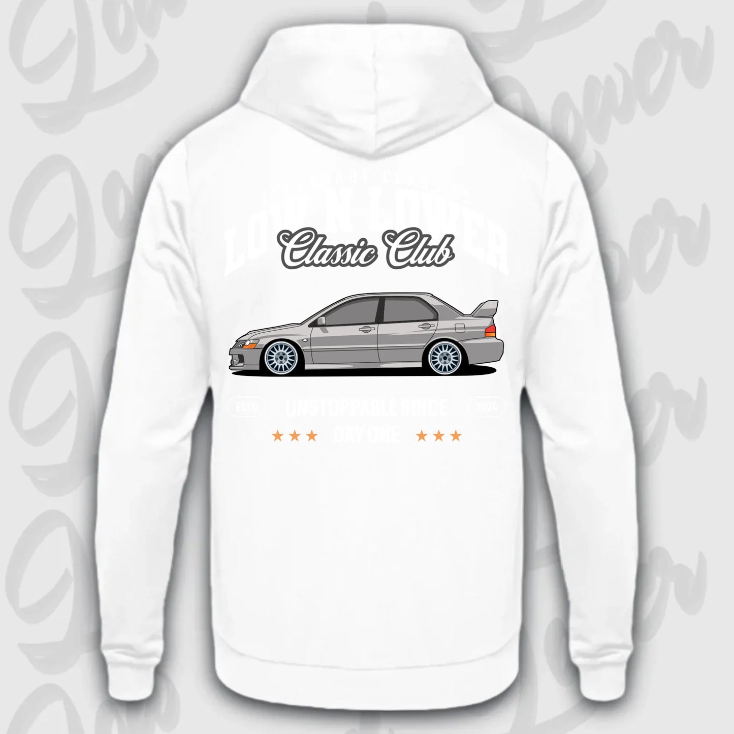 Hoodie Evo 9 - personalisierbar Standard Hoodie Arctic-White