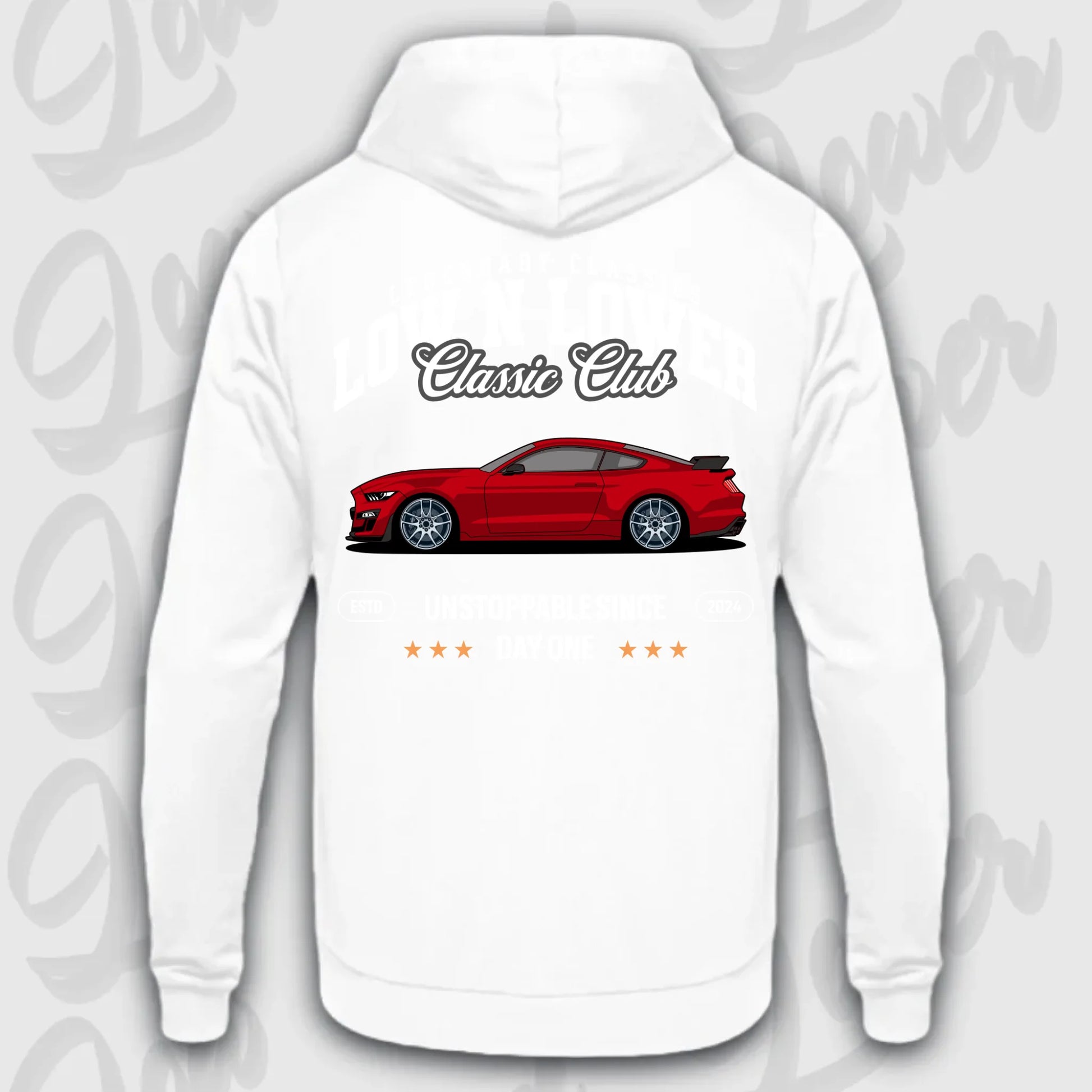 Mockup Stand hoodie teeinblue - Shirt stand 2