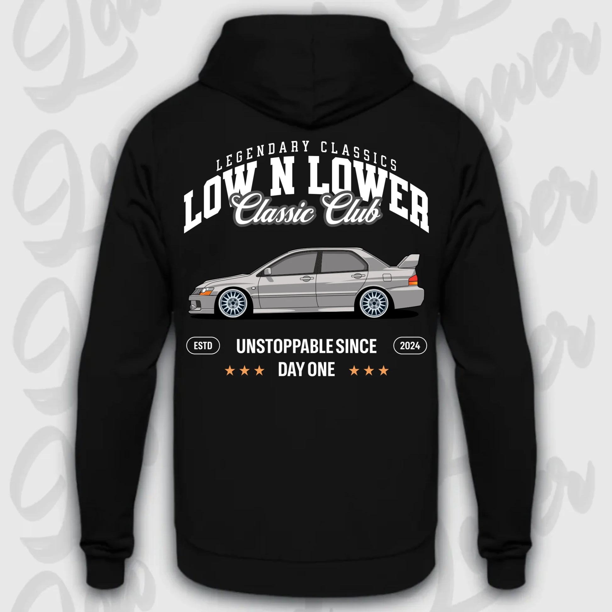Hoodie Evo 9 - personalisierbar Standard Hoodie Deep-Black